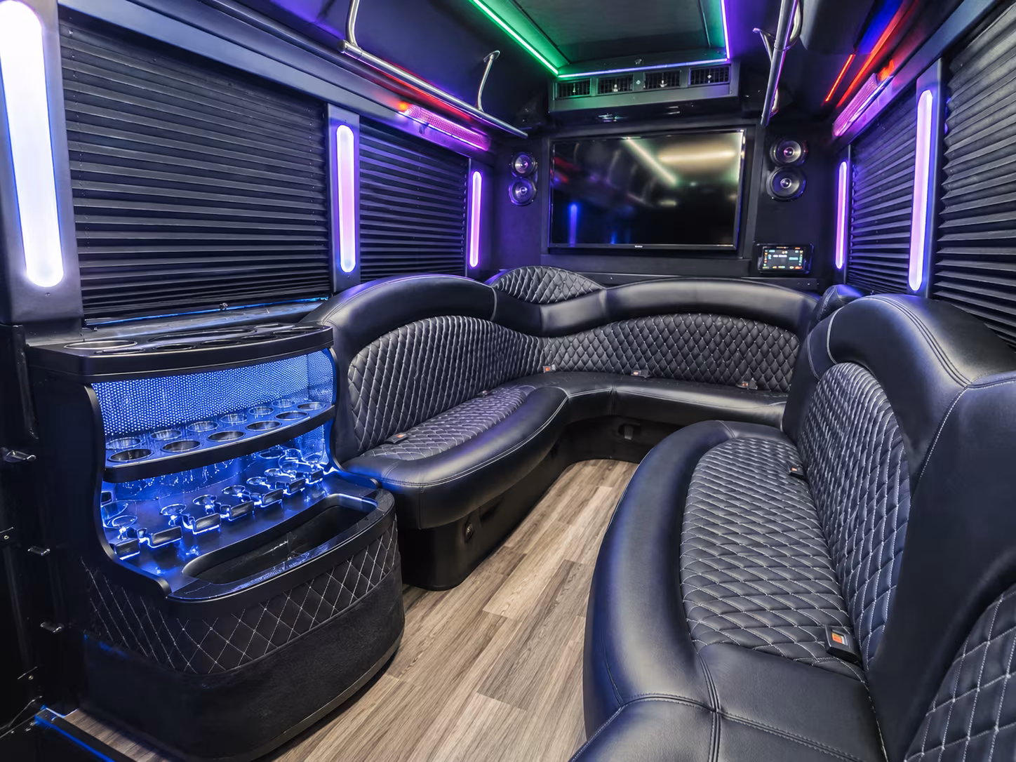 commerce city corporate party bus rental