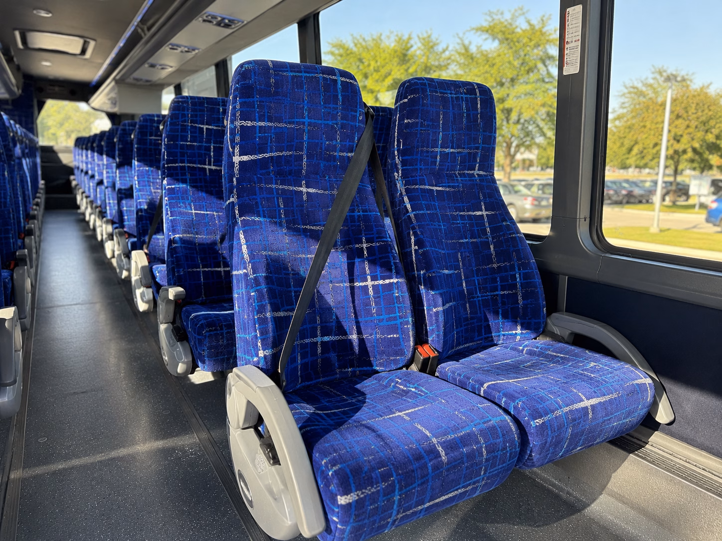 commerce city sporting event transportation onboard seating
