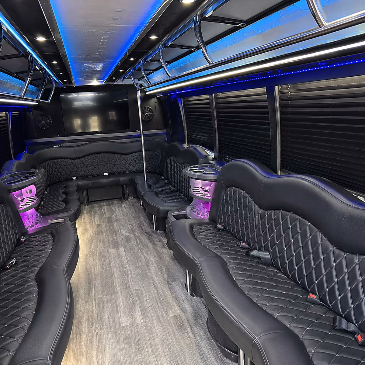 look into a party bus to wings over the rockies or stanley marketplace for your prom after party