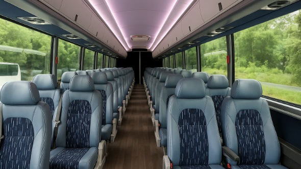 commerce city 18 passenger minibus interior