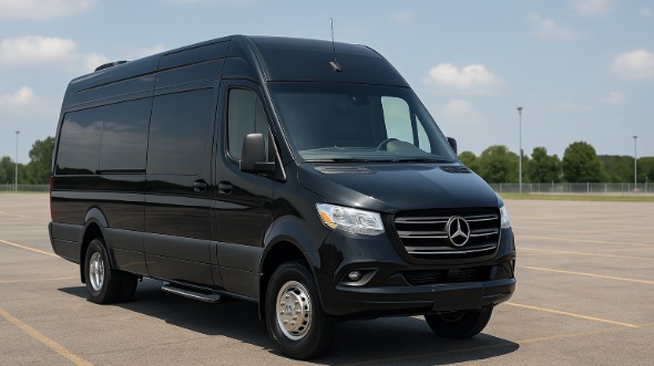 commerce city sprinter van with driver